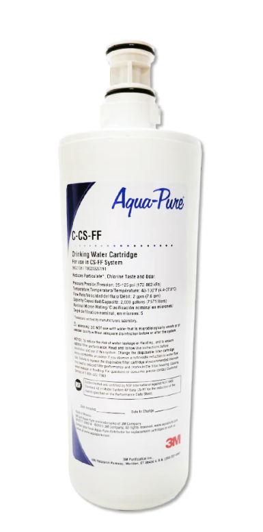 3M™ Aqua-Pure™ AP Easy C-CS-FF Under Sink Water Filter Cartridge - Case of 4