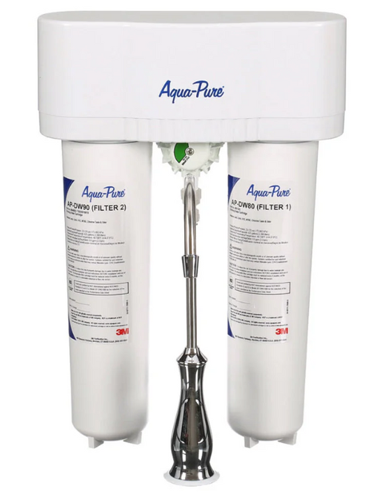3M™ Aqua-Pure™  AP-DWS1000 Under Sink Dedicated Faucet Water Filtration System