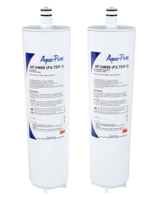 3M™ Aqua-Pure™ AP-DW80/90 Under Sink Dedicated Faucet Water Filter Cartridge - Case of 4