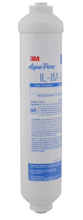 3M™ Aqua-Pure™ IL-IM-01 In-Line Water Filter System - Case of 10
