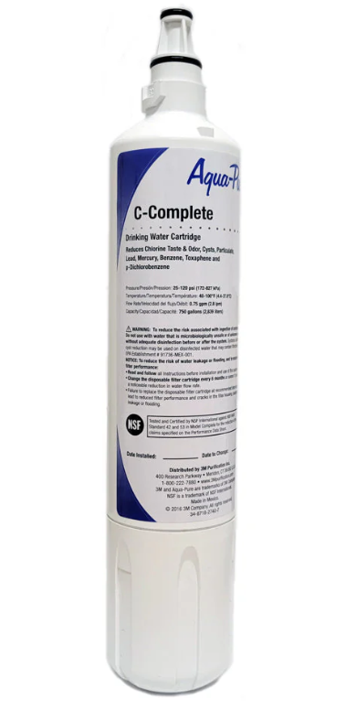 3M™ Aqua-Pure™ AP Easy C-Complete Under Sink Dedicated Faucet Water Filter Cartridge - Case of 6